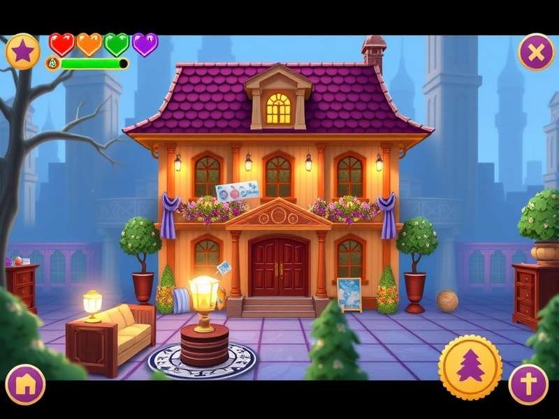 Fancy Mansion Arranger Gameplay Screenshot